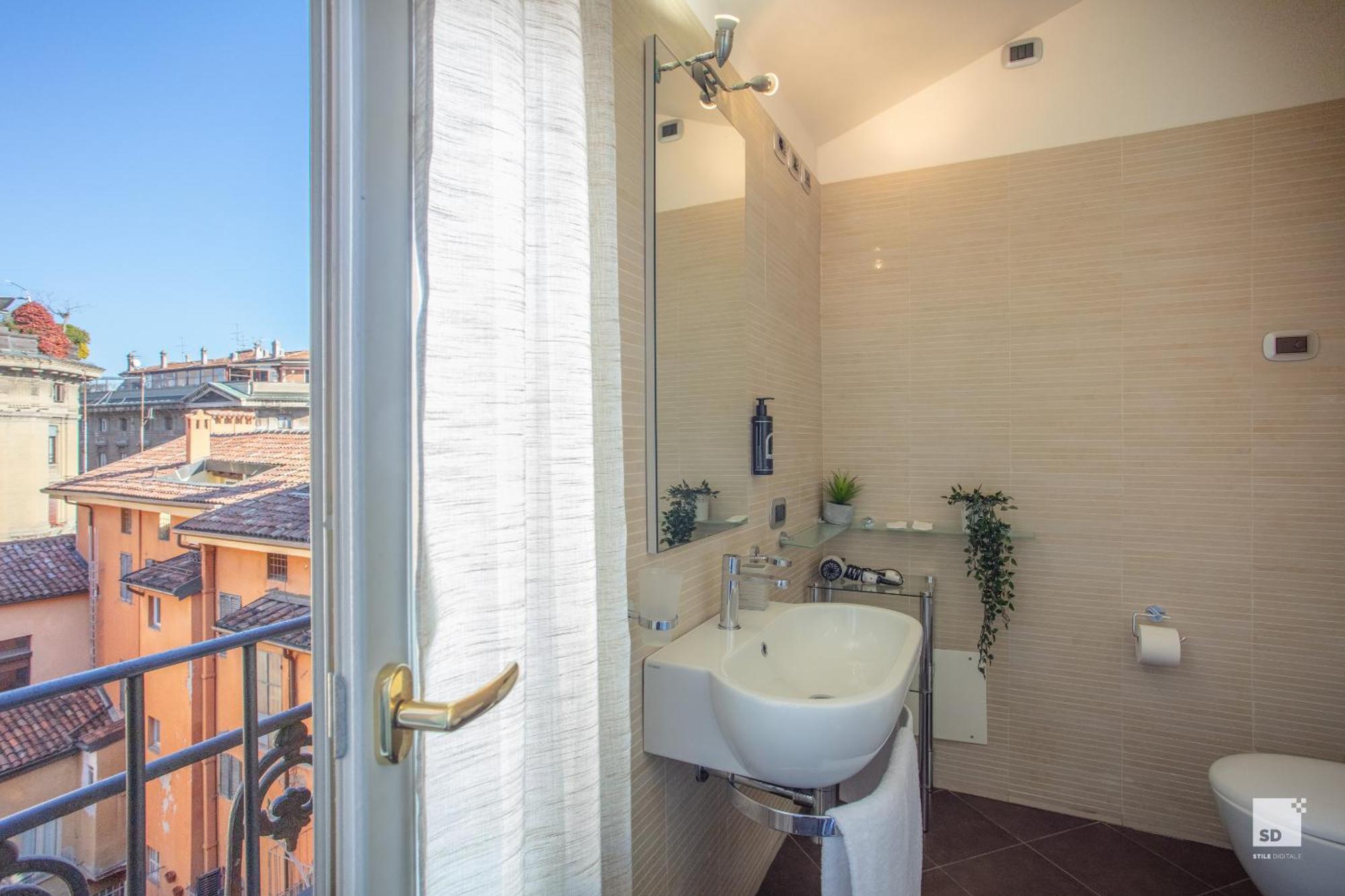 Urbanicooh San Petronio - Torre Asinelli View Apartment Bologna Bagian luar foto